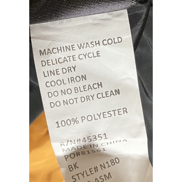 NX3 Windbreaker Pullover Jacket Black With Colorblock Unisex Small - Picture 5 of 6